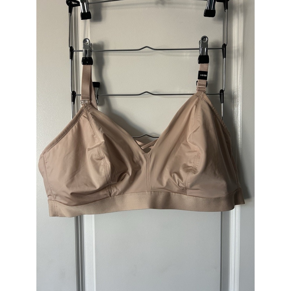Torrid NWT Unlined Full Support Bralette Rose Dust Size 3 - D/DD Wireless